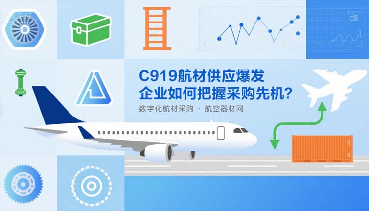 热搜聚焦：C919国产航材供应爆发，企业如何通过航空器材网抢占采购先机？