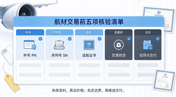 航材贸易标准化对接流程,提升交易效率 航材贸易标准化对接流程,提升交易效率